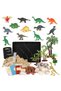 Dinosaur Habitat Kit for Kids, DIY STEM Science Educational Toy with Volcano Eruption, Dinosaur World Play Set, Sensory Sand Craft Kit, Montessori Learning Activity, Dinosaur Figures Age 8+ - 6