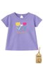 Baby T-Shirt Set - Baby Girl Printed Short Sleeve Cotton Anti-Sweat T-Shirt Set 5-Piece - 6