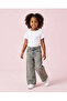 Girls Blue Studded Wide Leg Jeans - 2