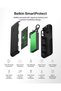 USB-C Portable Charger, 20,000mAh Dual USB C and Type-A Ports, Battery Display Support 20W Charging for iPhone 16, Samsung Galaxy S25, Pixel 9, iPad - Black - 6