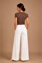 Zero Collar Pointed Body Suit - 3