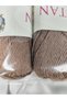 Cotton Milk Coffee Hand Knitting Yarn 100Gr. - 175 Meters. (2 Pieces) - (Amigurumi Yarn) Color: 022 - 3