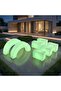 Medium Curb Set 5 Pieces + 2 Red Arches Rgb Lighting - 2