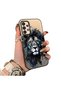 Samsung Galaxy A33 5g Compatible Silicone Edge Hard Back Case Couple Phone Case Lion Pattern