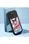 Tecno Spark 40 Compatible Black Kuromi Pattern Camera Protective Case Silicone Couple Phone Case
