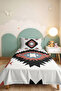 Ethnic Geometric Black Youth Room Single Pique Set-Bohemian Black 160X220Cm Quilted Bedspread - 6