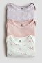 3-pack printed jersey bodysuits - 2