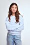 Rib-knit jumper