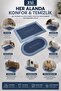 Set of 2 Super Absorbent Bath Mats – Quick-Drying Bath and Toilet Mat with Non-Slip Base 58X38 cm - 5