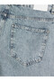 Alita City Farkıyla Xside Blue Denim Stone Wideleg High Waist Wide Leg Women's Jean Pants - 6