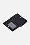 Men Brand Logo Leather Card Holder, Navy - 3