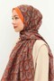 Tencel Monare Shawl Bud Orange - 3