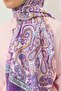 Tencel Monare Shawl Bohemian Purple - 4