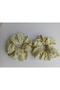 Women's Floral Pattern Scrunchie 2-Pack Hair Clip - 2