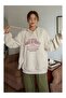 Unisex Hooded Printed Relaxed Fit Sweatshirt - 2