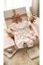 Cherry Patterned & Ballerina Baby Girl Jumpsuit Set - 2