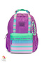 Purple Water Green School Bag-Thermal Lunch Bag-Pencil Case Set - 2