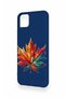 Realme C11 2021 Compatible Colorful Leaf Pattern Silicone Case - 4