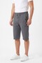 Men's Relaxed Fit Straight Leg Lycra Fabric Capri Bgl-St05583 - 2