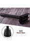 YINTAL Adjustable Butterfly Open Double Edge Safety Razor Set Matte BLACK Brass Razors 1 Razor 1 ... - 5