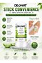 Aloe Mineral Deodorant Stick 60g Pack of 3 Pure Crystal Alum with Aloe Vera Extract Hydrating Soothing Chemical Free Fragrance Free Preservative Free Long Lasting Odor Protection Men and Women - 3