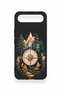 Tecno Spark Slim Compatible Compass Forest Patterned Silicone Case - 3