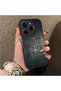 Tecno Spark 20 Pro Compatible Silicone Edge Hard Back Case Couple Phone Case Airplane Patterned - 3