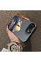 iPhone 16E Compatible Silicone Edge Hard Back Case Couple Phone Case Tower Pattern - 4