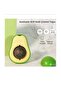 Kamptek Avocado Catnip Toy - Squeezable Rotatable Natural Catnip Ball Stress Reducer Teeth Cleaner Wall-Adhering Cat Toy - 3