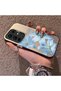 Infinix Note 50 Pro Plus Compatible Silicone Edge Hard Back Case Couple Phone Case with Floral Pattern - 2