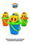 Large Size Figured Sand Bucket Beach Toy Set – Bucket, Shovel, Rake, Castle Mold, and Figured Sea Sand Toy - 5