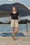 Stone Printed Sports Shorts Set Cossybyaqua 26758-44