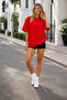Unisex Oversize Basic T-Shirt Women's Adult T-Shirt Basic T-Shirt Crew Neck Plain Short Sleeve Summer Combed Cotton T-Shirt - 5