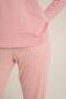 Women's Sweet Sunday Pink Long Sleeve Pajama Set Pc9295-S-V1 - 5