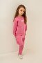 Girl's Printed Purple Long Sleeve Tracksuit Set Us2731-C-V3 - 7