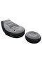 Inflatable Sofa With Footrest Inflatable Chair Flocked - 4