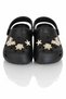 Children's Black Stone Cross Slippers Garden Pool Beach Coast Bathroom Sandals Slippers - 5