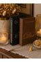 Decorative Fabric Book Box Set of 2 - Hidden Storage Box Modern Home and Office Accessory