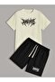 Summer Collection New Arrival T-Shirt & Shorts Set Printed Pattern Lightweight & Cool Fabric for All-Day Comfort