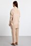 Knitted Coordinated Set Beige - 4
