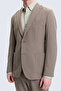 Mink Slim Fit Mono Collar Casual Suit - 3