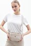 Sç Byn2510 Fabric Crossbody Bag Beige - 2