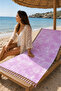 Tassel Design Cotton Beach Sarong Thin Textured Summer Pool Pareo - 8