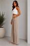 Women's Palazzo Jeans High Waist Loose Leg Denim Jeans - 2