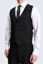 Black Slim Fit Classic Vest - 2