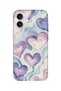 iPhone 16 Plus Compatible Printed Transparent Phone Case |   Collection: Pastelbloom Soft Series