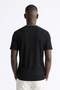 Men's Crew Neck Short Sleeve T-Shirt - Black - 3