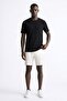 Men's Crew Neck Short Sleeve T-Shirt - Black - 2