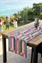 Modern Striped Colorful Digital Print Runner Decorative Table Runner (40X140 cm) - 6