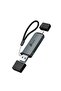 UA430D محول قارئ بطاقات USB 3.0 من النوع C والنوع A و SD وMICROSD 3.0
